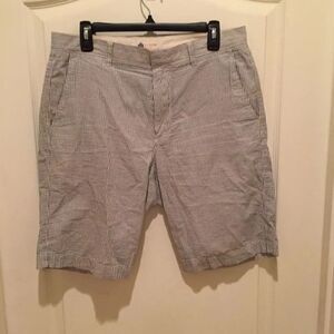 J. Crew Factory Thin Striped Shorts Size 32